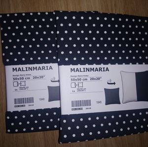 Set of 2 Malin Maria cushion cover 20" x 20"